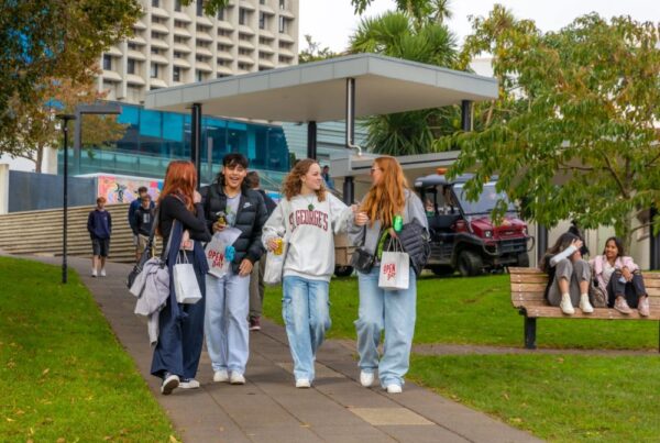 Students at University of Waikato in New Zealand.